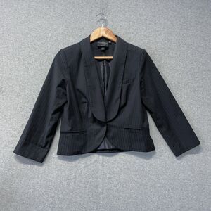 Alexander McQueen for Target Black Blazer Size M Corporate Core Office Siren